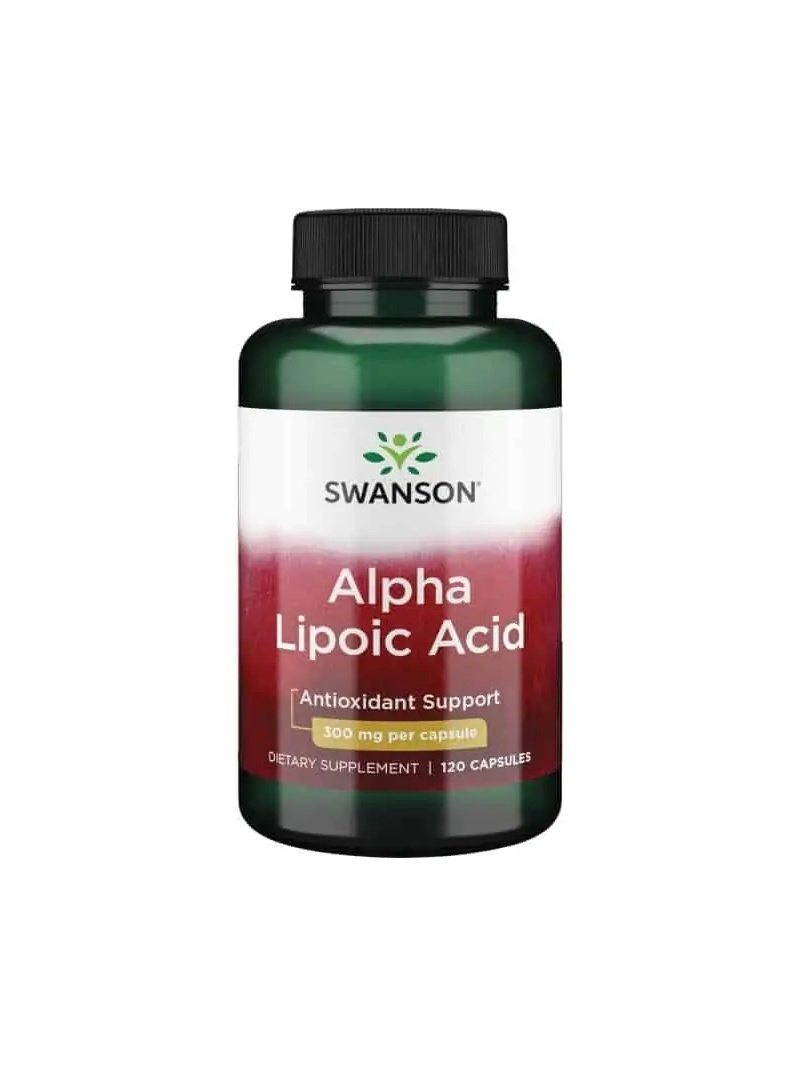 SWANSON kyselina alfa-lipoová 300 mg (kyselina alfa-lipoová) 120 kapsúl