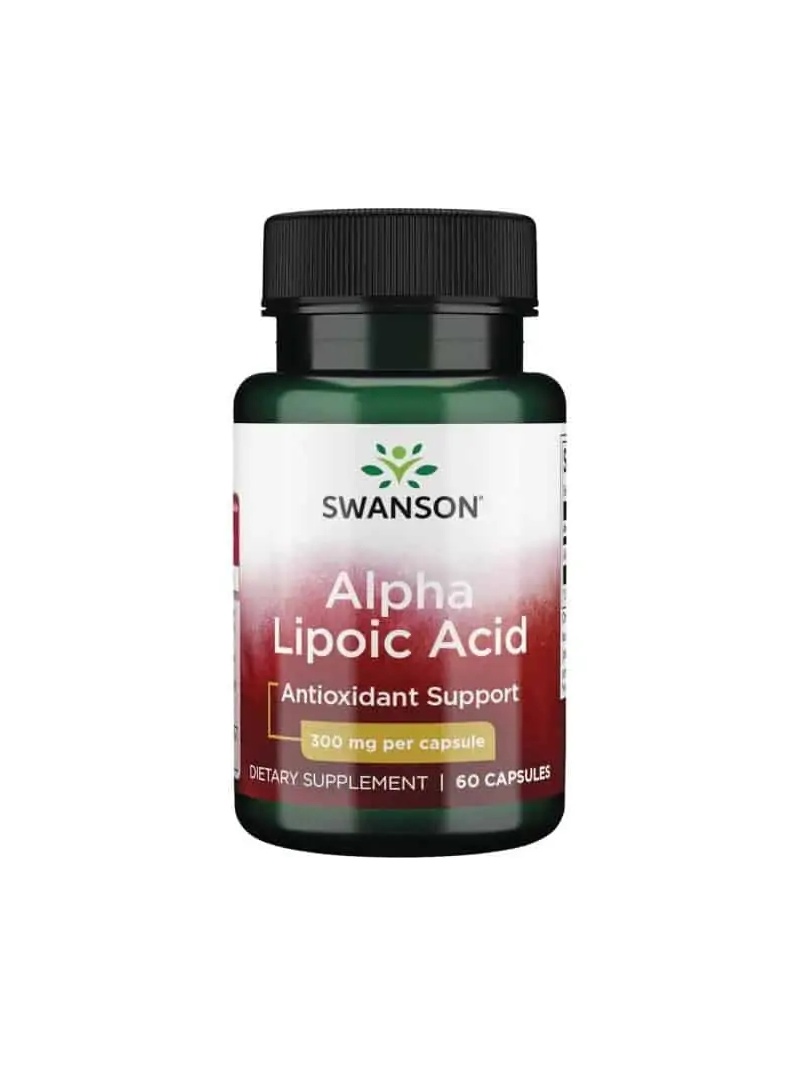 SWANSON kyselina alfa-lipoová 300 mg (kyselina alfa-lipoová) 60 kapsúl