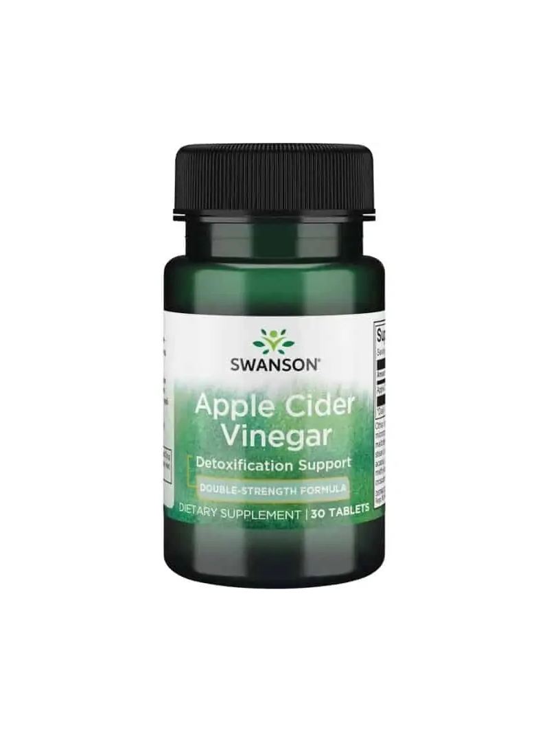 SWANSON jablkový muštový ocot 30 tabliet
