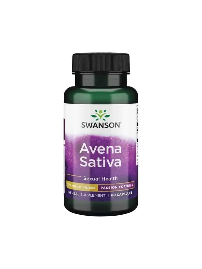 SWANSON Avena Sativa Extract (sexuálne zdravie) 60 kapsúl