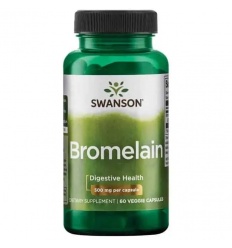 SWANSON Bromelain (Bromelain) 60 vegetariánskych kapsúl