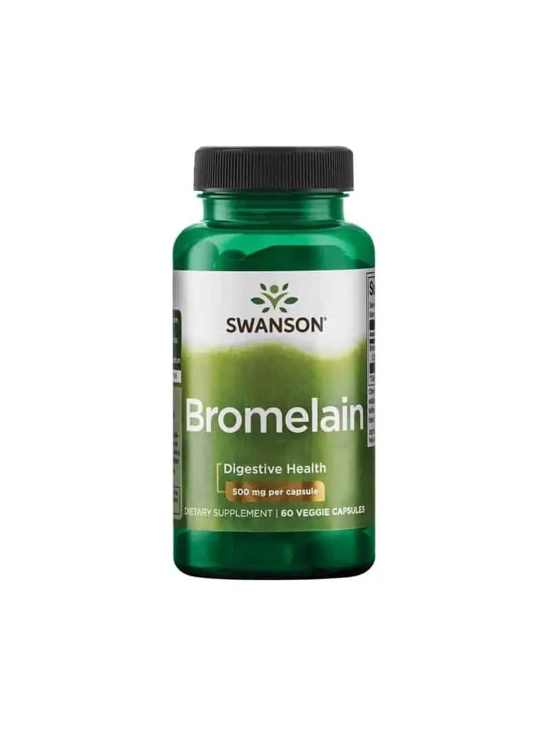 SWANSON Bromelain (Bromelain) 60 vegetariánskych kapsúl