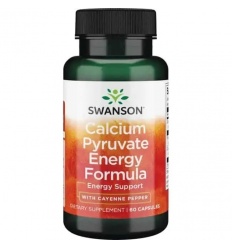 SWANSON Energetický vzorec pyruvátu vápenatého (energia, výkon) 60 kapsúl
