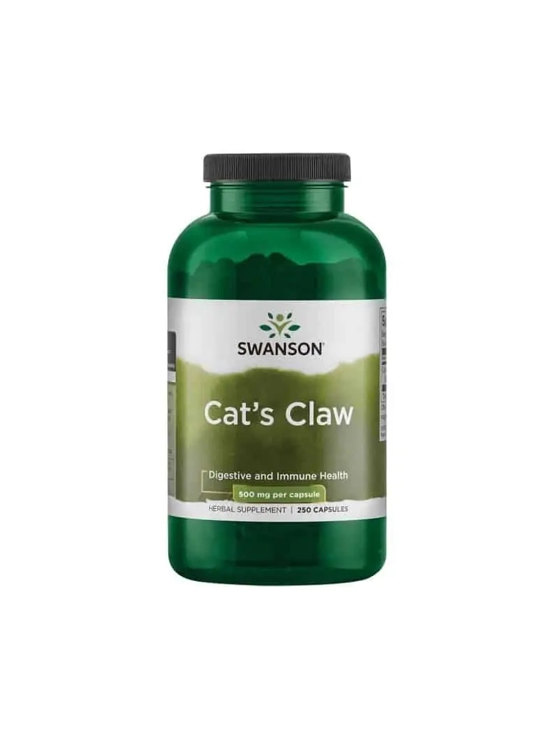 SWANSON Cat&#39;s Claw 500 mg (Mačací pazúr) 250 kapsúl