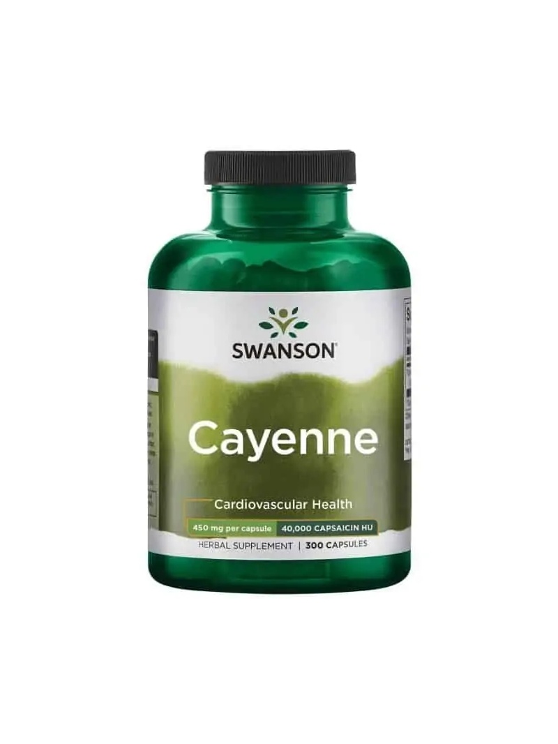 SWANSON Cayenne (srdce a obehový systém) 300 kapsúl