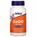 NOW FOODS CoQ10 200 mg (koenzým Q10, kardiovaskulárne zdravie) 60 vegetariánskych kapsúl