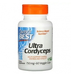Lekársky najlepší Ultra Cordyceps 750 mg (Ultra Cordyceps) 60 vegetariánskych kapsúl