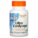 Doctor’s Best Ultra Cordyceps 750 mg (Ultra Cordyceps) 60 vegetariánskych kapsúl