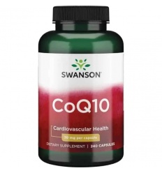 SWANSON CoQ10 30 mg (koenzým Q10) 240 kapsúl