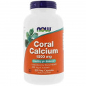 NOW FOODS Coral Calcium 1000 mg (Coral Calcium) 250 vegetariánskych kapsúl