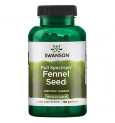 SWANSON Fenikel (Fennel) 100 kapsúl