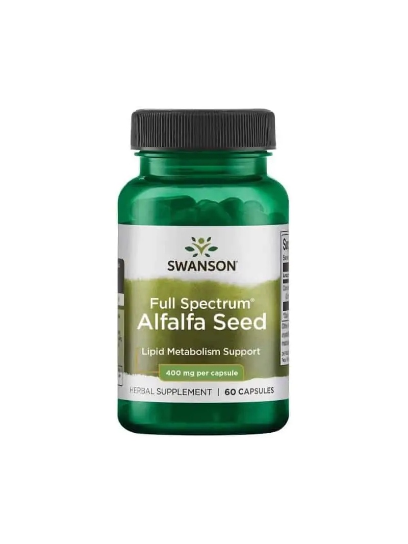 SWANSON Full Spectrum Alfalfa Seed (lucerna) 60 kapsúl