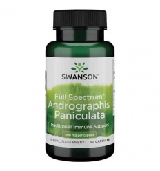 SWANSON Full Spectrum Andrographis Paniculata (podpora imunity) 60 kapsúl