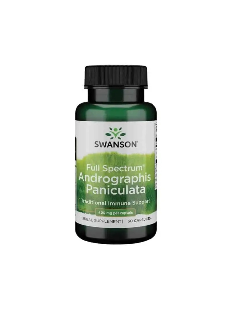 SWANSON Full Spectrum Andrographis Paniculata (podpora imunity) 60 kapsúl