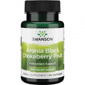 SWANSON Arónia čierna ovocie (Arónia čierna, antioxidant) 60 kapsúl