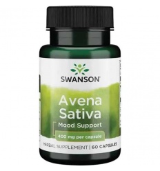 SWANSON Avena Sativa (nervový systém) 60 kapsúl