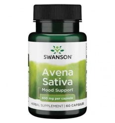 SWANSON Avena Sativa (nervový systém) 60 kapsúl
