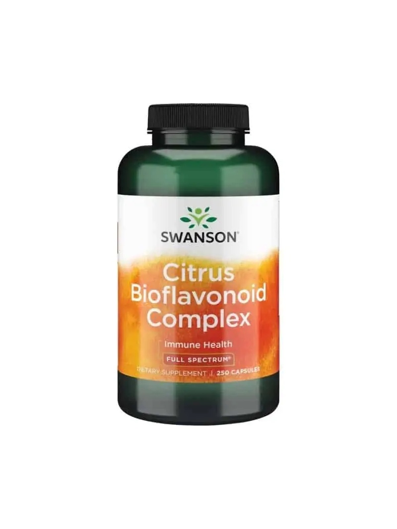 SWANSON Plnospektrálny citrusový bioflavonoidový komplex (vitamín C, bioflavonoidy) 250 kapsúl