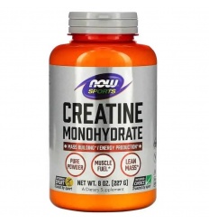 NOW SPORTS Kreatín monohydrát v prášku 227 g