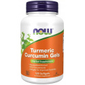 NOW FOODS Kurkumové kurkumínové gély (extrakt z koreňov kurkumy) 120 mäkkých gélov