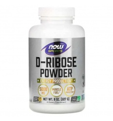 NOW SPORTS D-Ribose Powder (D-Ribose, Cellular Energy) 227 g