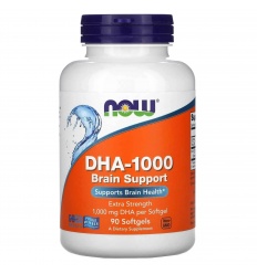 NOW FOODS DHA-1000 Brain Support Extra Strength (DHA) 90 mäkkých gélov