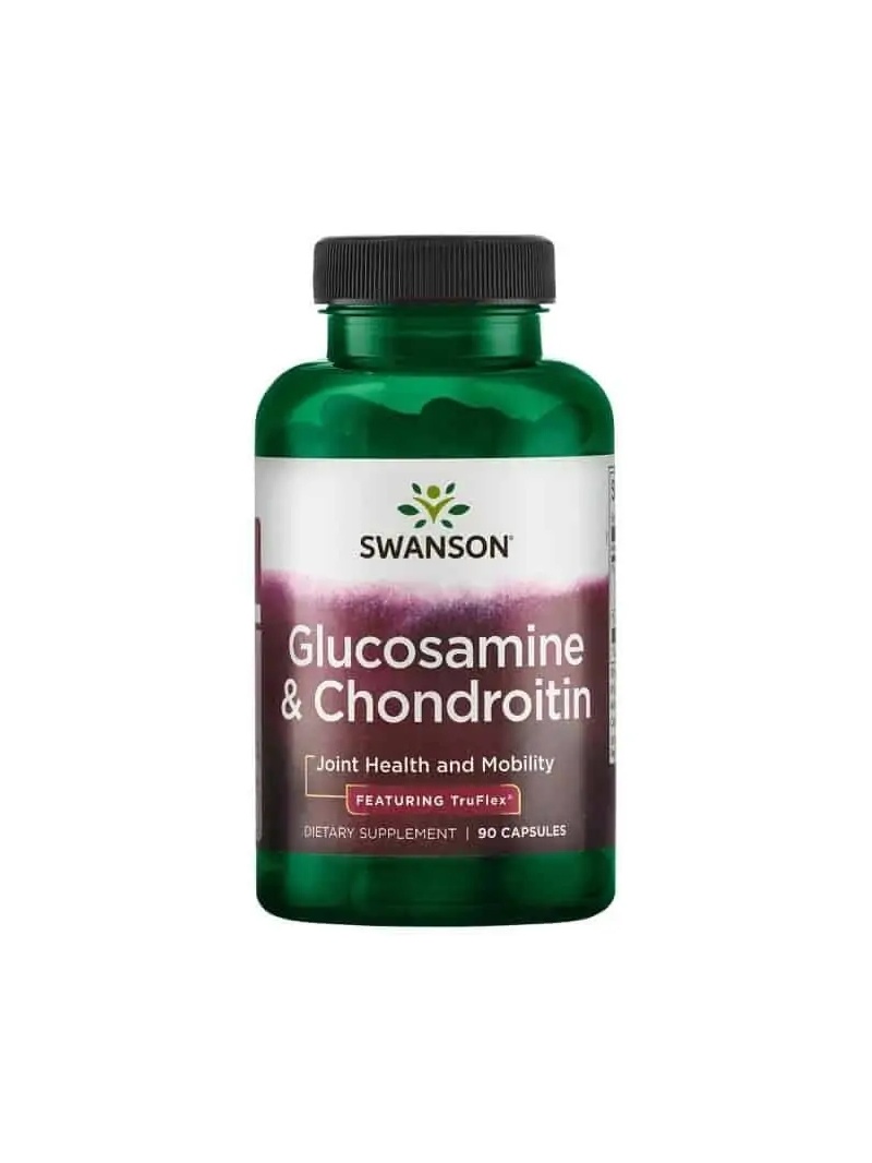 SWANSON Glukosamín & Chondroitín (podpora kĺbov) 90 kapsúl
