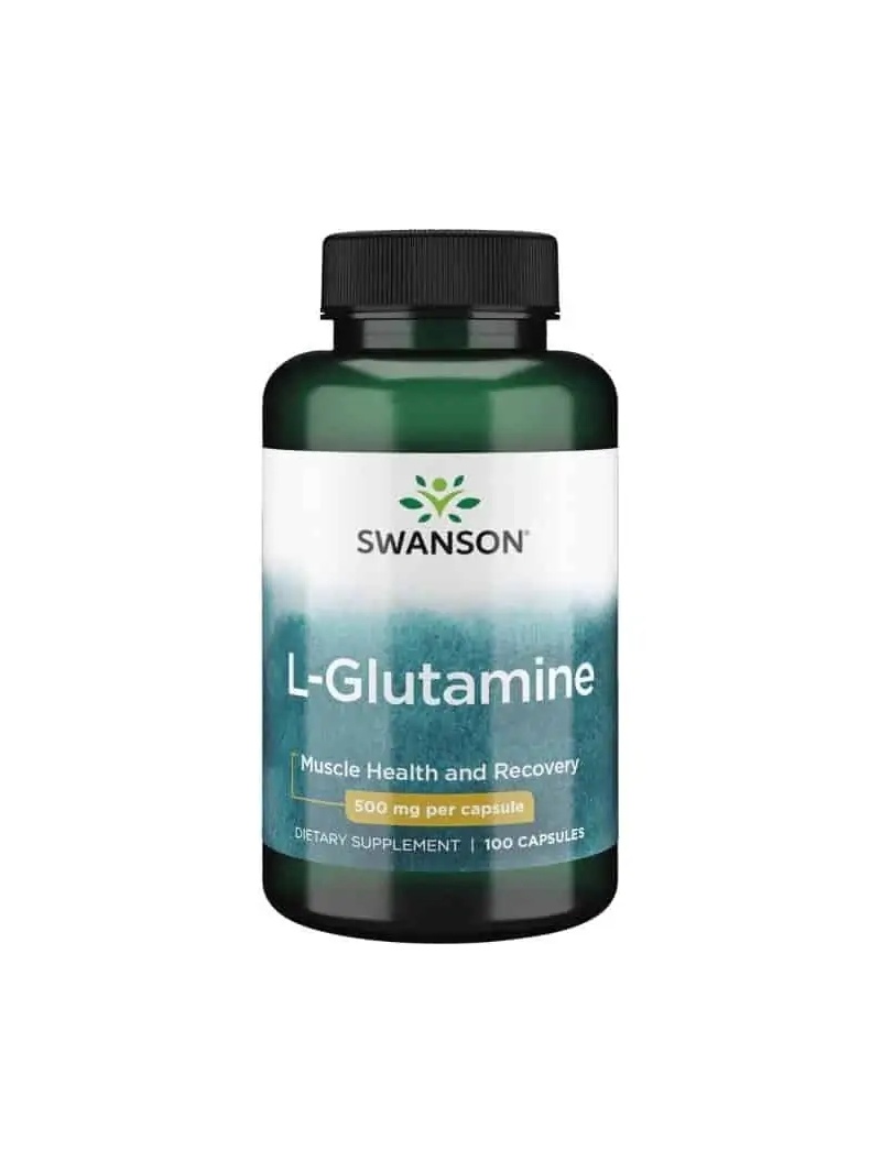 SWANSON L-Glutamín (L-Glutamín) 100 kapsúl