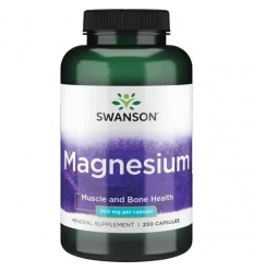 SWANSON Magnézium (horčík) 250 kapsúl