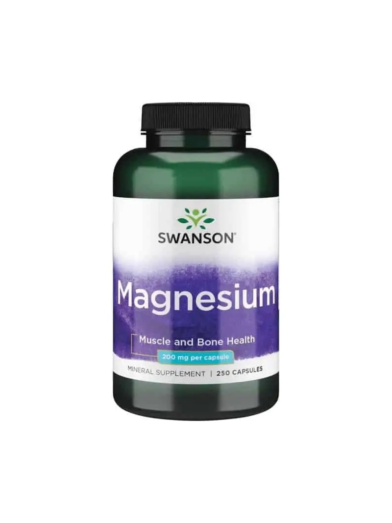 SWANSON Magnézium (horčík) 250 kapsúl