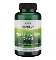 SWANSON Marshmallow Root (trávenie a dýchanie) 90 kapsúl