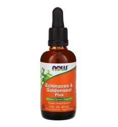 NOW FOODS Echinacea & Goldenseal Plus (podpora imunitného systému) 59 ml