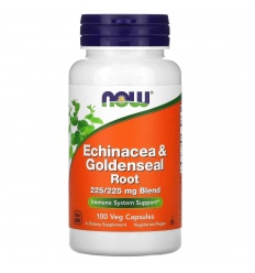 NOW FOODS Echinacea & Goldenseal Root (podpora imunitného systému) 100 vegetariánskych kapsúl