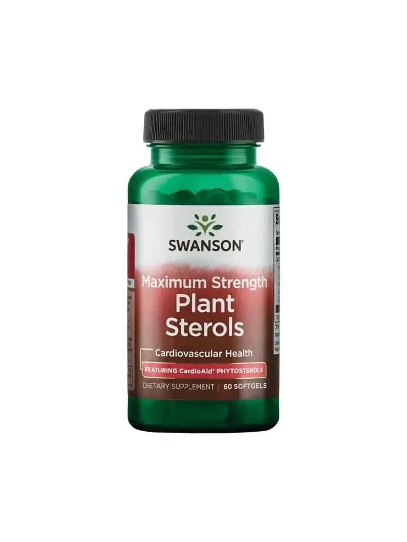 Rastlinné steroly s maximálnou silou SWANSON CardioAid (kardiovaskulárne) 60 kapsúl