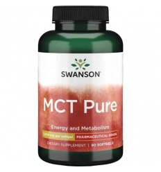 SWANSON MCT Pure (MCT Oil) 90 mäkkých gélov