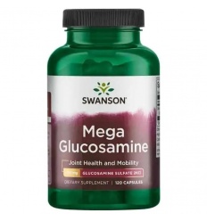 SWANSON Mega glukosamín (obnovenie chrupavky a spojivového tkaniva) 120 kapsúl