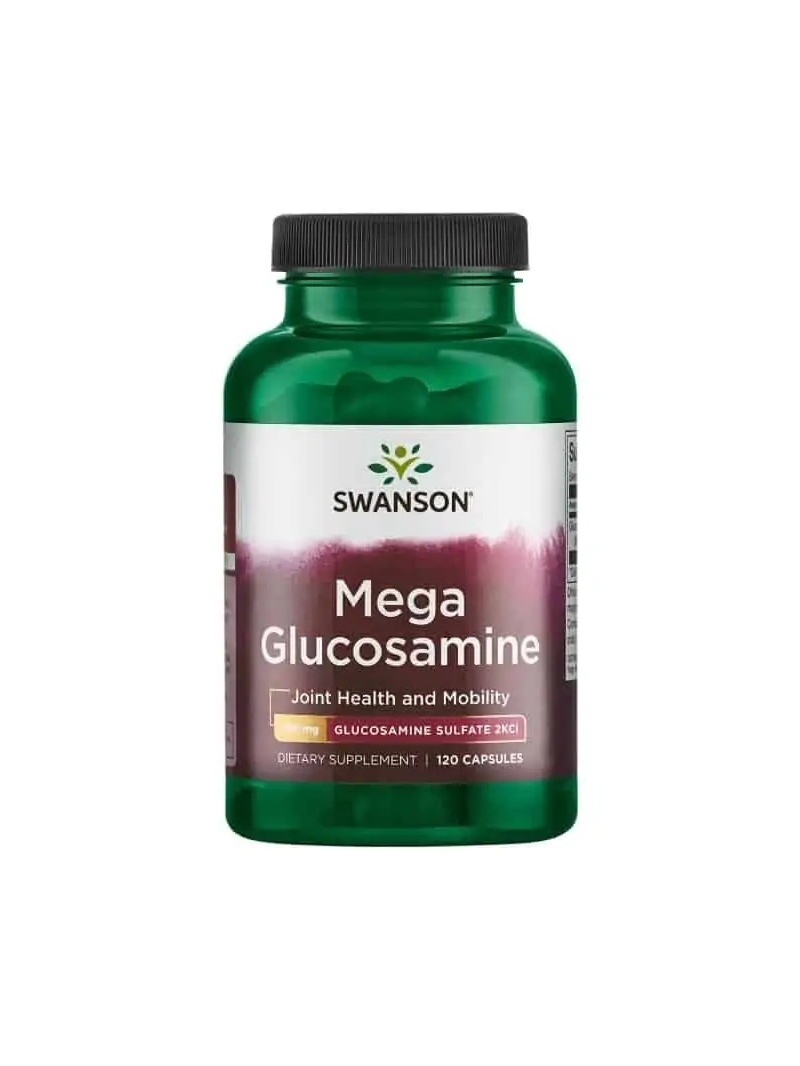 SWANSON Mega glukosamín (obnovenie chrupavky a spojivového tkaniva) 120 kapsúl