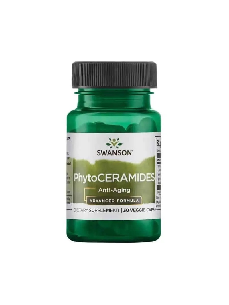 SWANSON PhytoCERAMIDES (zdravá a krásna pleť) 30 vegetariánskych kapsúl