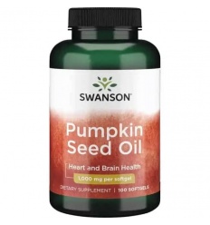 SWANSON tekvicový olej (obehový systém, prostata) 100 toboliek