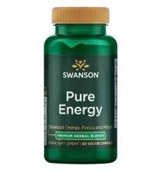 SWANSON Pure Energy (Energy, Mind & Focus) 60 vegetariánskych kapsúl