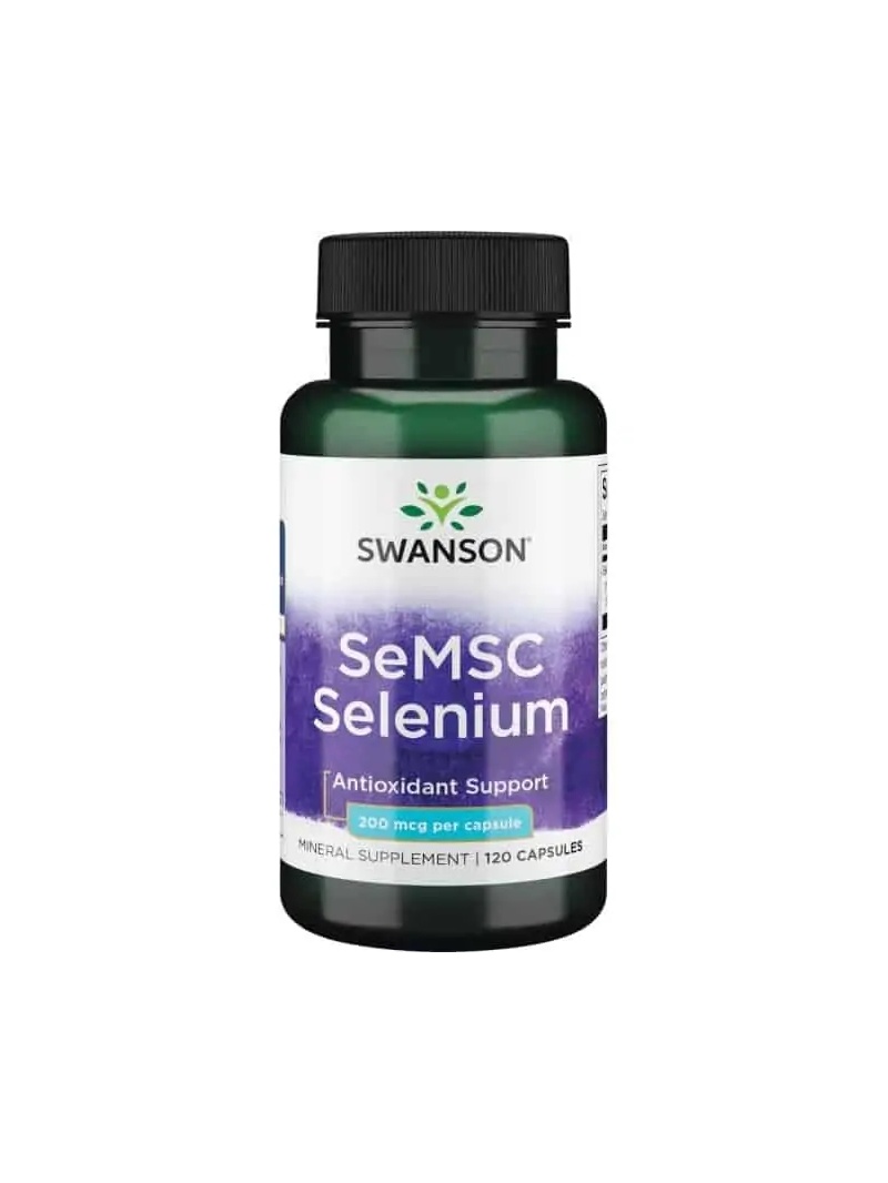 SWANSON SeMSC Selén (kardiovaskulárny systém, prostata) 120 kapsúl