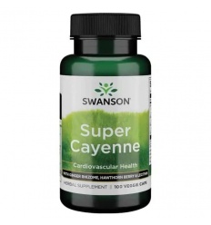 SWANSON Super Cayenne (srdce, obehový systém) 100 vegetariánskych kapsúl