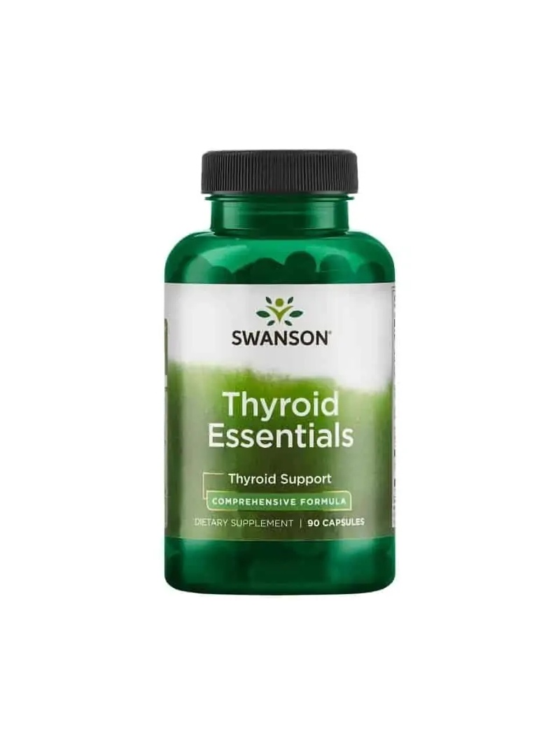 SWANSON Thyroid Essentials (podpora štítnej žľazy) 90 kapsúl