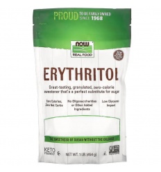 NOW FOODS Erythritol Pure (Erythritol) 454 g