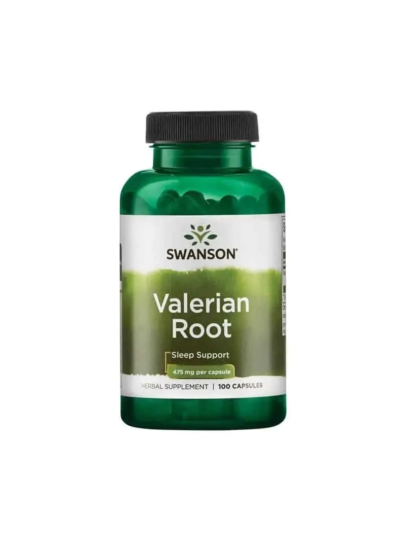 SWANSON Valerijský koreň (podporuje pocity pokoja a relaxácie) 100 kapsúl