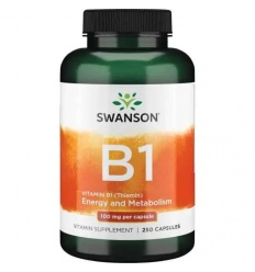 SWANSON Vitamín B-1 (tiamín) 250 kapsúl