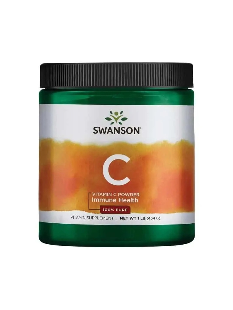 SWANSON Vitamín C v prášku (Body Imunity) 454 g