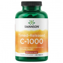 SWANSON Vitamín C s výťažkom zo šípok s časovaným uvoľňovaním 250 tabliet