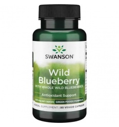SWANSON Divoká čučoriedka (antioxidácia) 90 vegetariánskych kapsúl