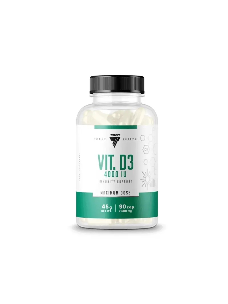 TREC Vit. D3 4000 IU (vitamín D3) 90 kapsúl